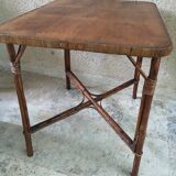 Rattan table