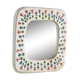 Ceramic mirror, Les Quatre Potiers, France circa 1965