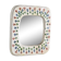 Ceramic mirror, Les Quatre Potiers, France circa 1965