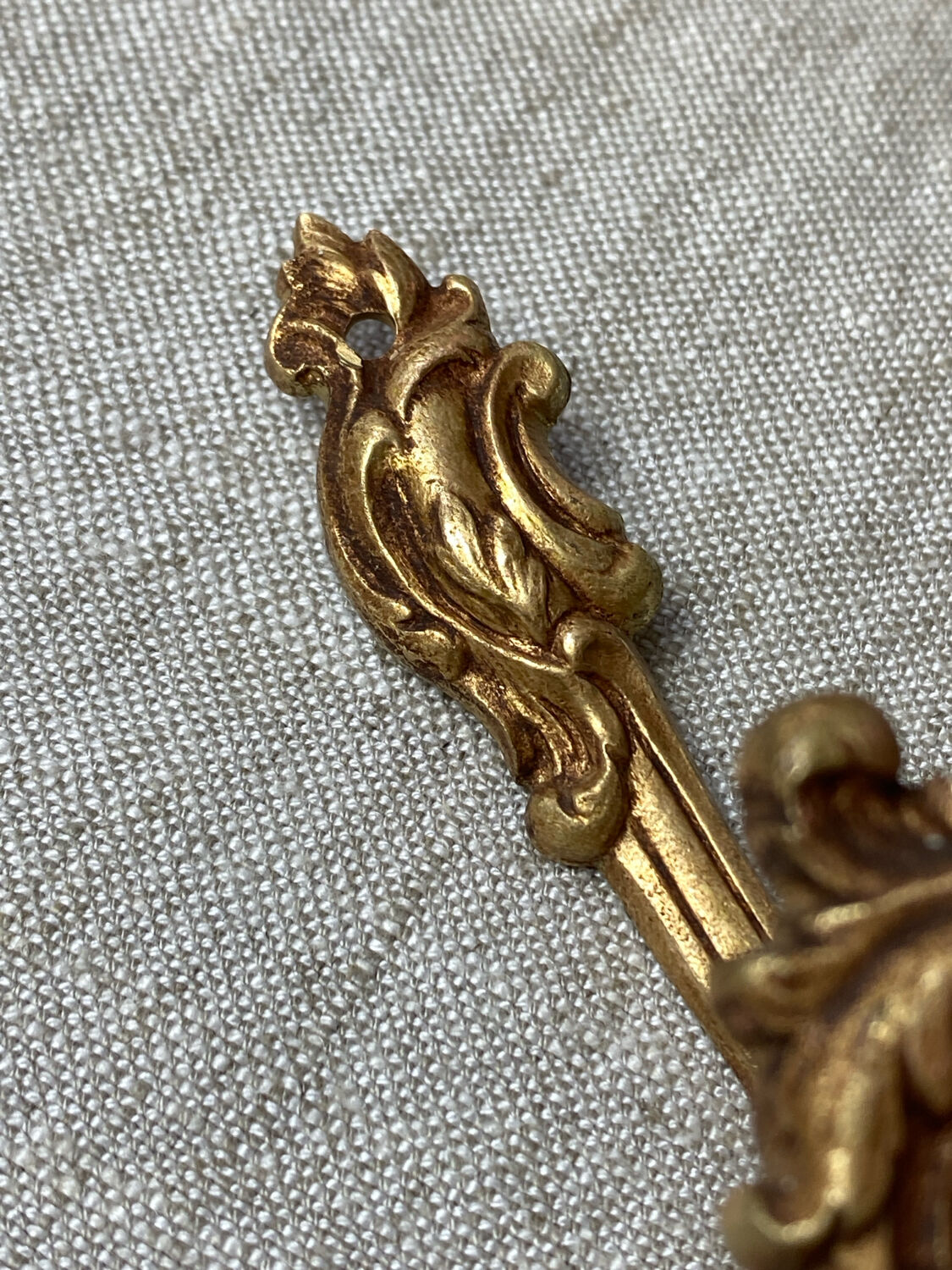 Louis XV style bronze coat hooks