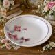Antique earthenware salad bowl from sarreguemines.