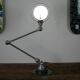 Lampe Jielde industriel Jean Louis Domecq 2 bras vernis brillant