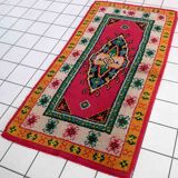 Vintage carpet French Soap 90cm x 176cm 1960s