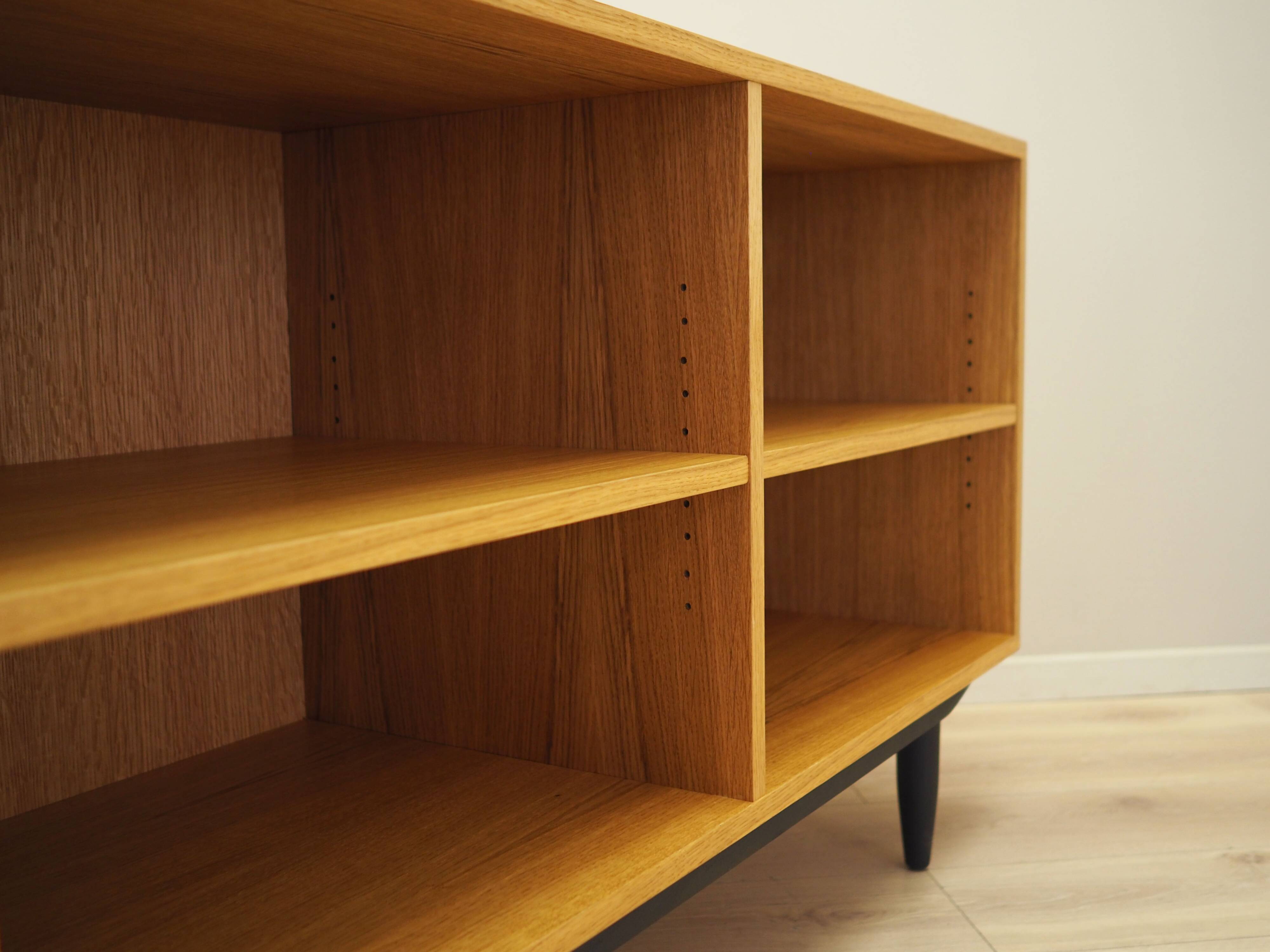 Oak bookcase, Scandinavian design