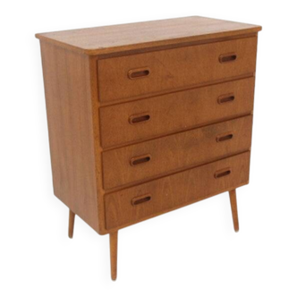 Scandinavian teak chest of drawers, Sweden, 1960