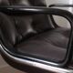 Fauteuil Pollock pour Knoll cuir couleur prune/violet