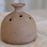 Pique vase Fleurs Vallauris in sandstone