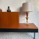 Asymmetrical vintage teak row
