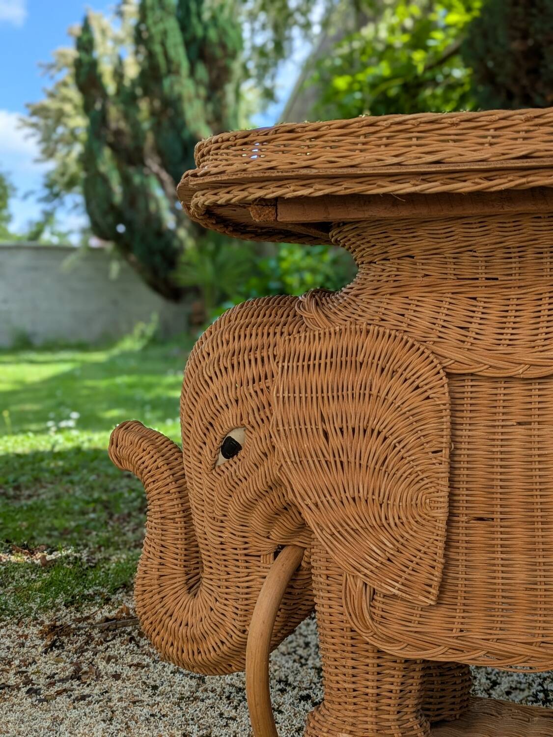 Elephant side table