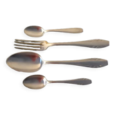 Couverts de baptême orbrille art déco 1925