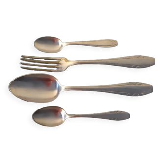 Art Deco orbrille christening cutlery 1925