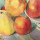 Still life with apples