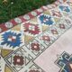 Vintage Turkish Oushak rug 190x205 cm