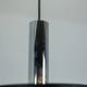 Black lacquered and chrome metal suspension. 1960s.