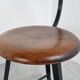 Vintage industrial stool, 1950s