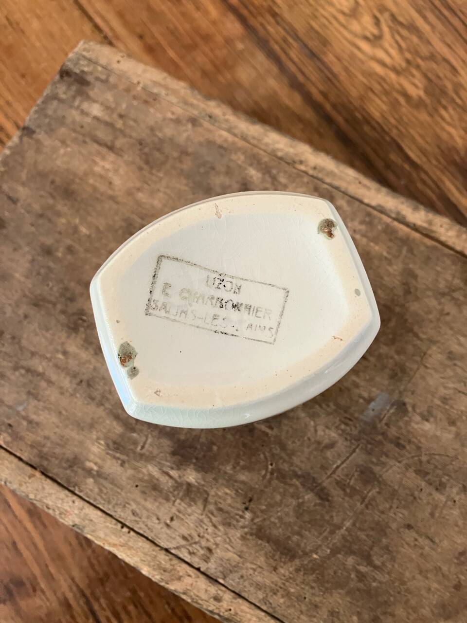 Old spice jar Salins-les-Bains