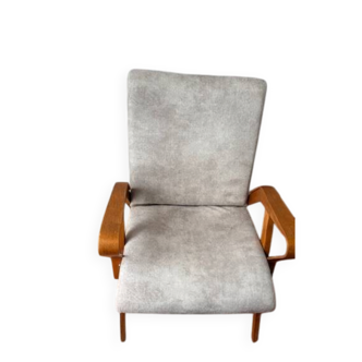 Mid-Century Armchair by Frantisek Jirak for Tatra Nabytok (1960)