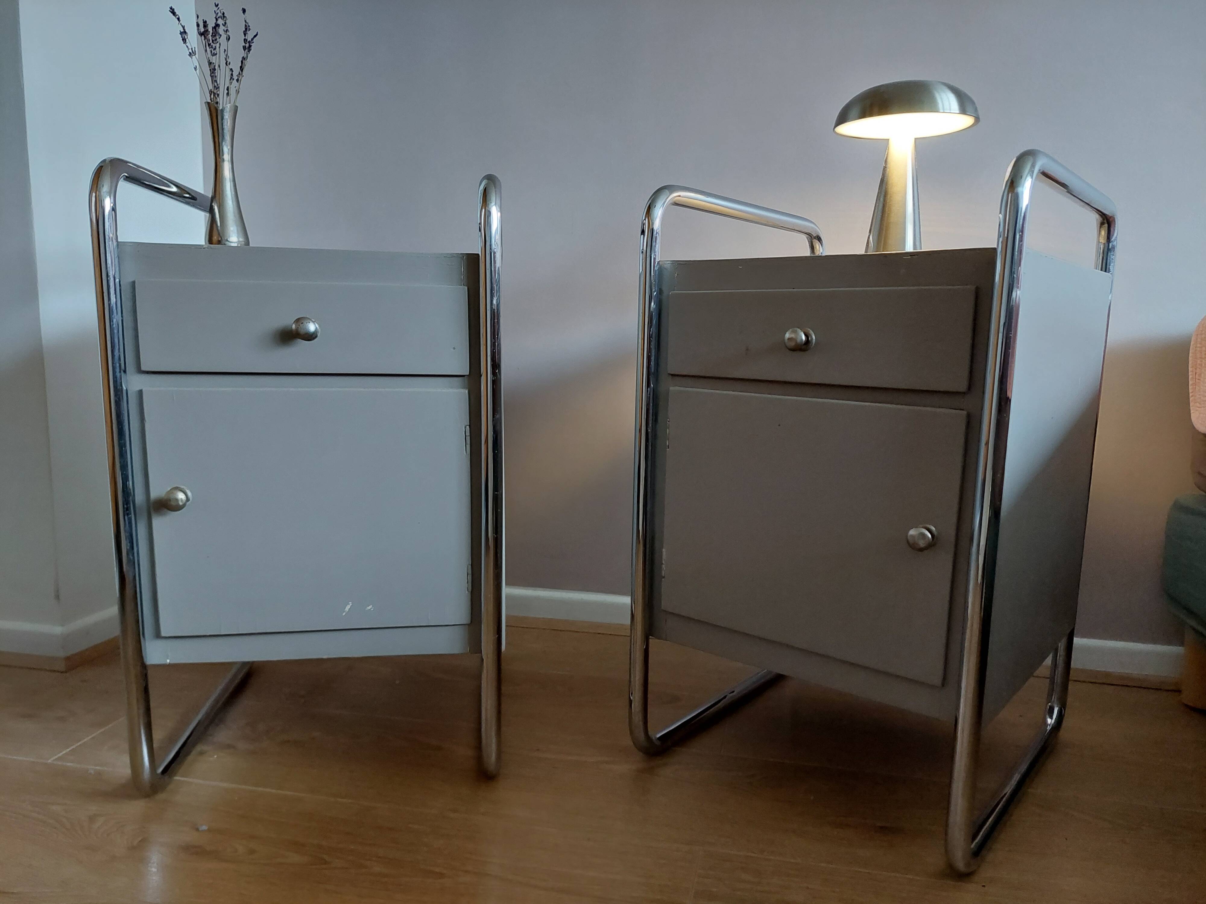 Thonet M2 bedside tables