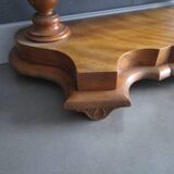 Antique tilting tabletop mirror