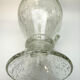 Carafe biot en verre bullé