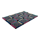 Tapis aux formes géométriques par Missoni, 1980
