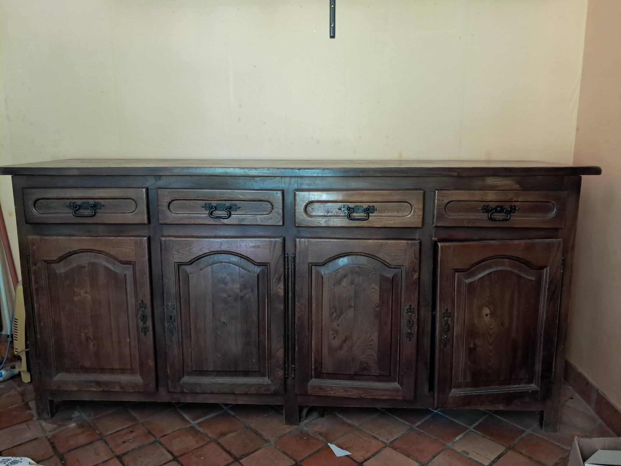 Buffet rustique pour gites et maisons de campagne