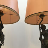 Bronze lamps