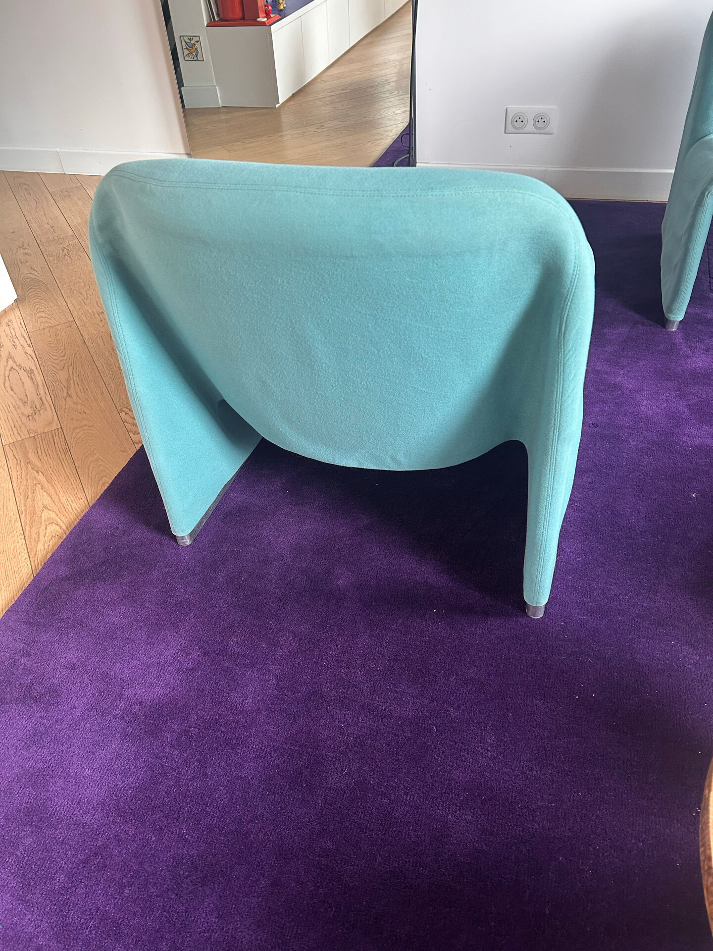 Alki Giancarlo Piretti armchairs