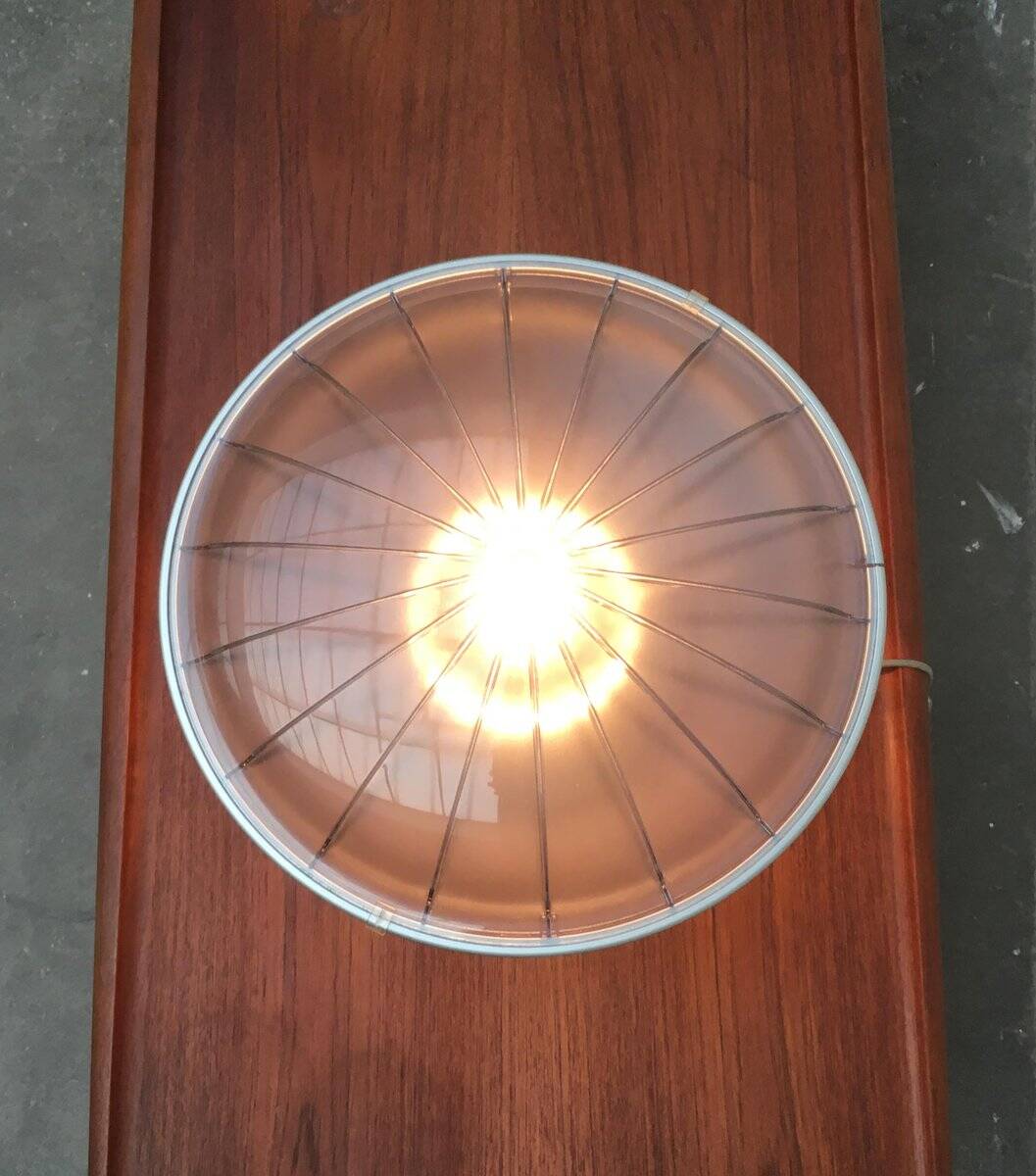 Contemporary Italian table lamp model Agaricon D36 by Ross Lovegrove for Luceplan.