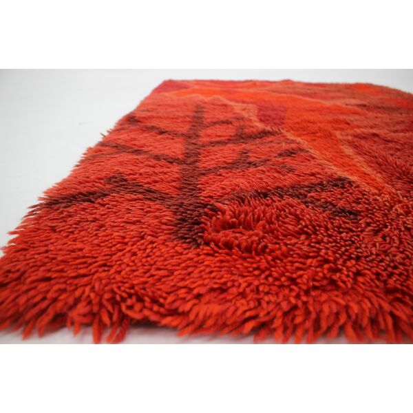Tapis en laine danois des années 1960 - 135x90cm | Selency