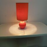 Vintage lamp orange 70's