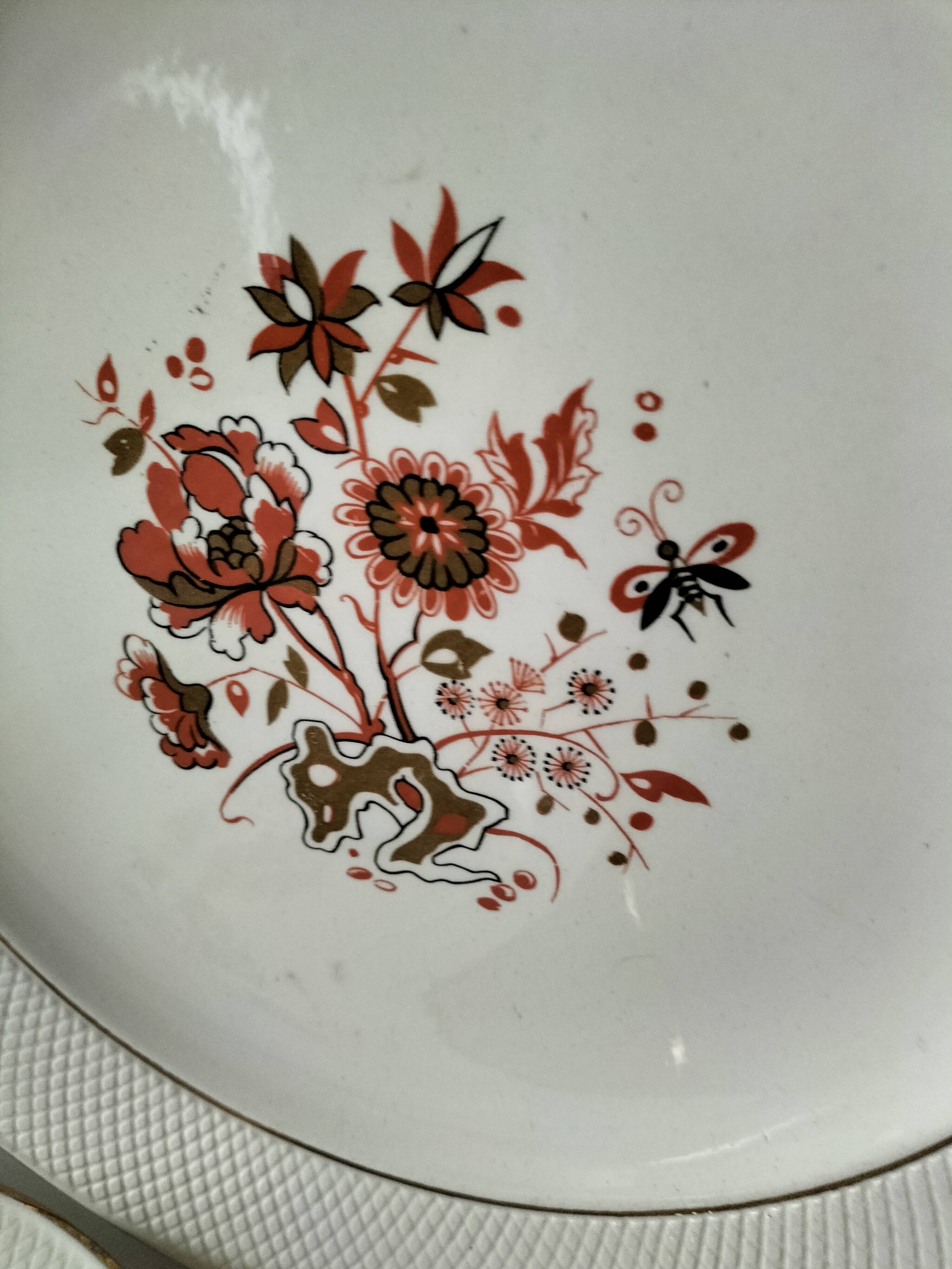 Dessert service Salins, model Malmaison, 1955–1960