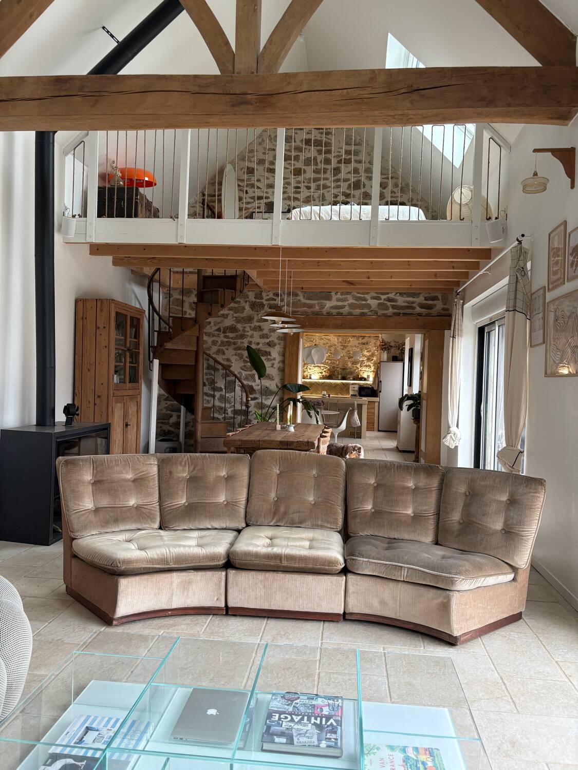 Modular armchair Roche Bobois 1970
