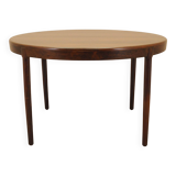Round rosewood table, Danish design, 1960s, designer: Harry Østergaard, man