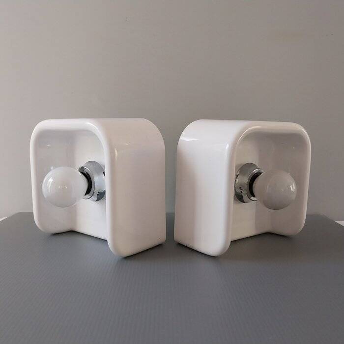 Italian wall sconces by Makio Nasuike for Guzzini