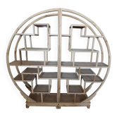 Dismantled round shelf