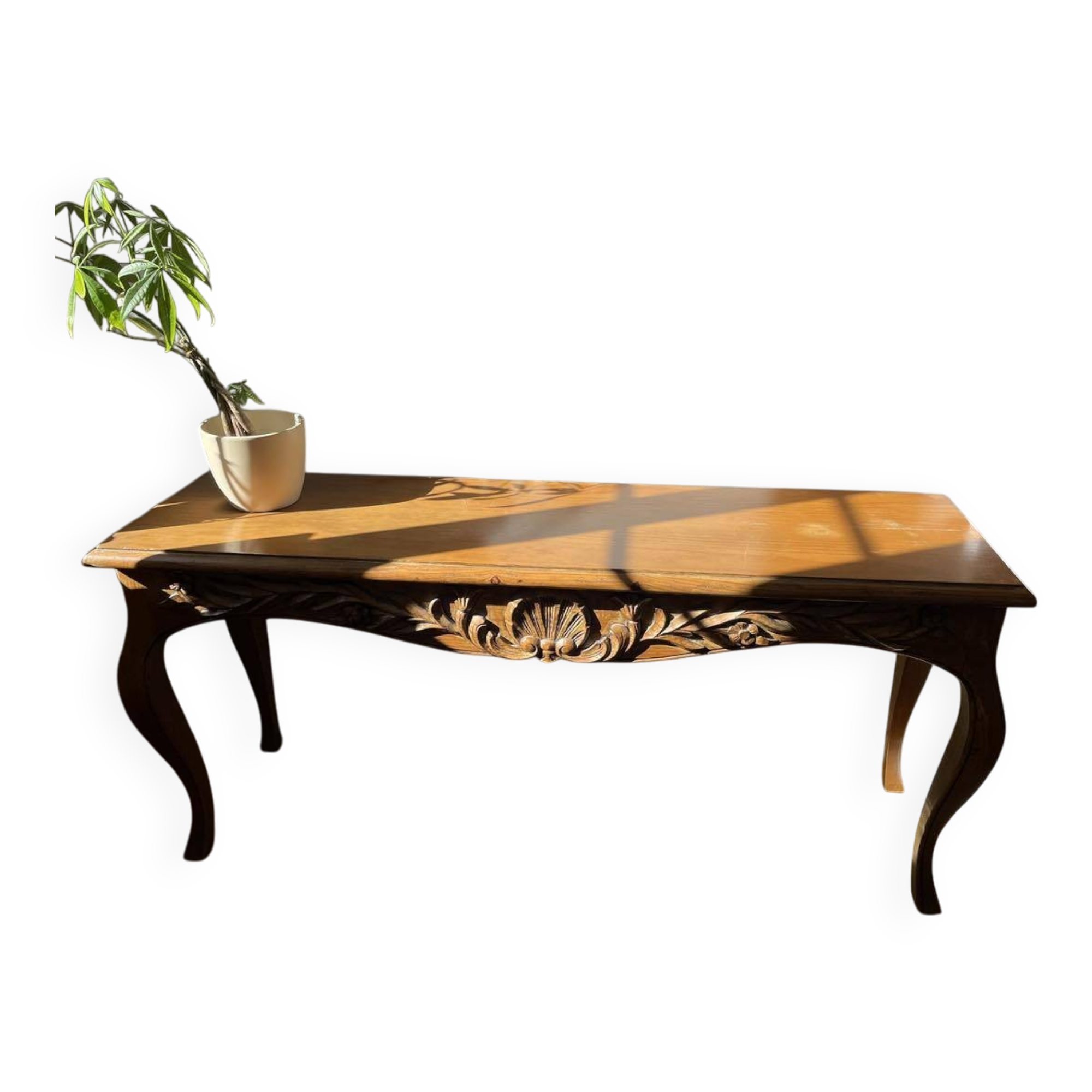 Console en bois de style provençal