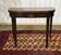 Table console demi lune anglaise en acajou 19ème