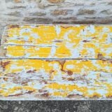 Folding brewery table