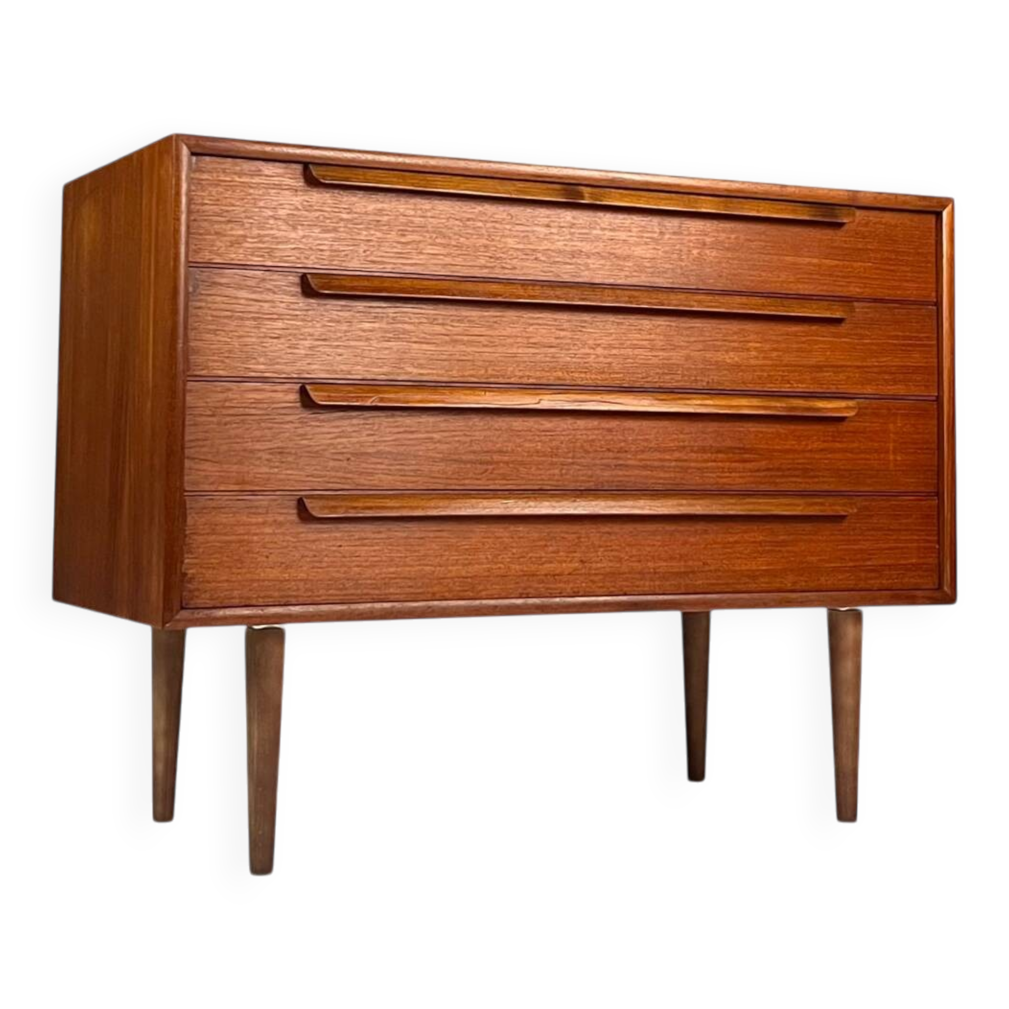Commode en teck des années 60 WK Möbel vintage