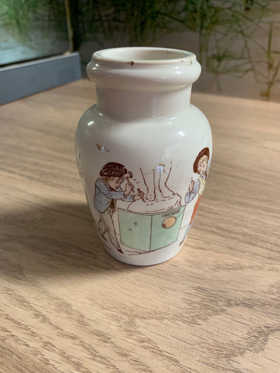K.G Luneville mustard pot