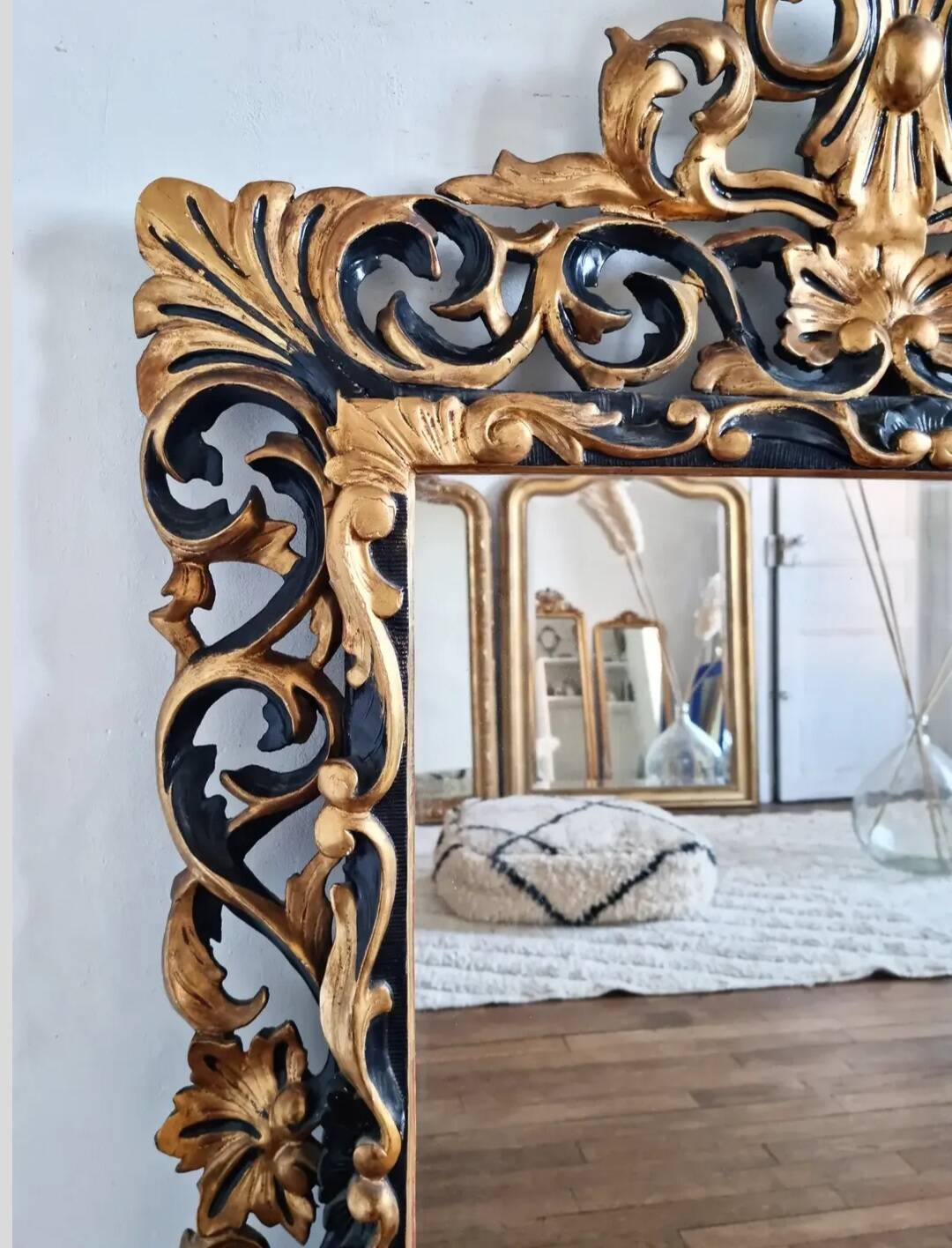 Antique mirror