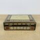 Mother-of-pearl and wood marquetry jewelry box