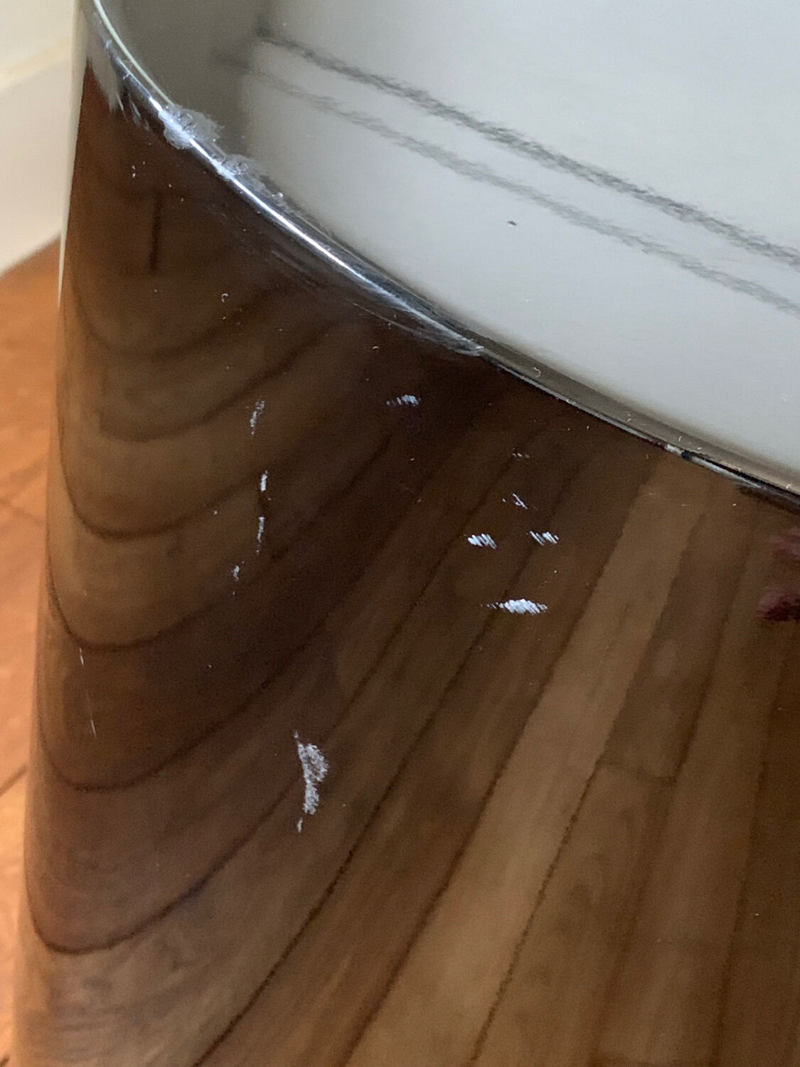 End of sofa or stool