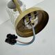 Pair of vintage bubble glass wall lights