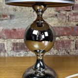 Vintage 70'S chrome metal lamp