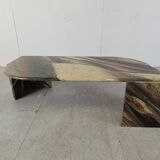 Vintage marble coffee table, 1970s