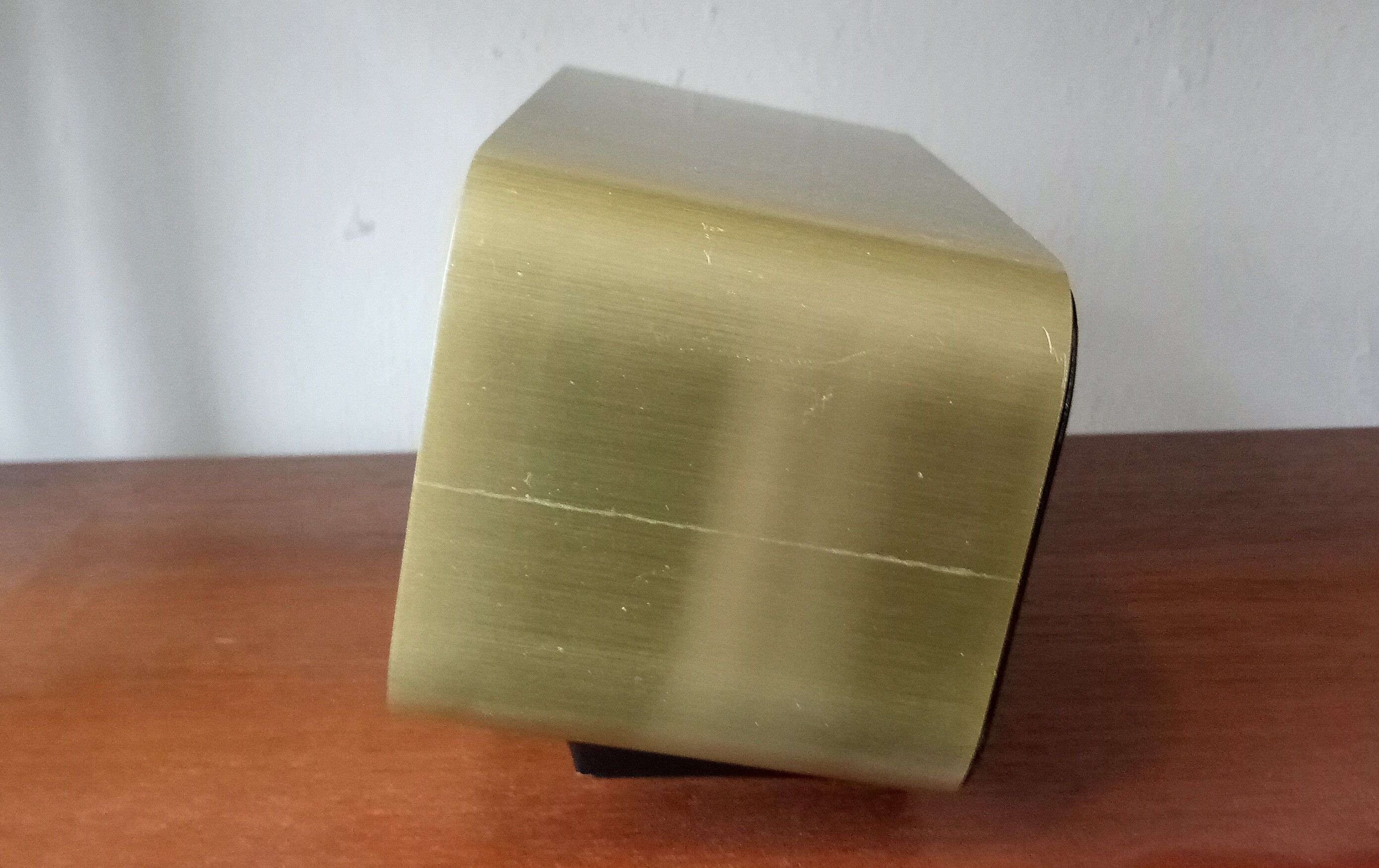 Rare table clock by Junghans , germany 70s