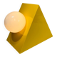 Axel Chay yellow table lamp