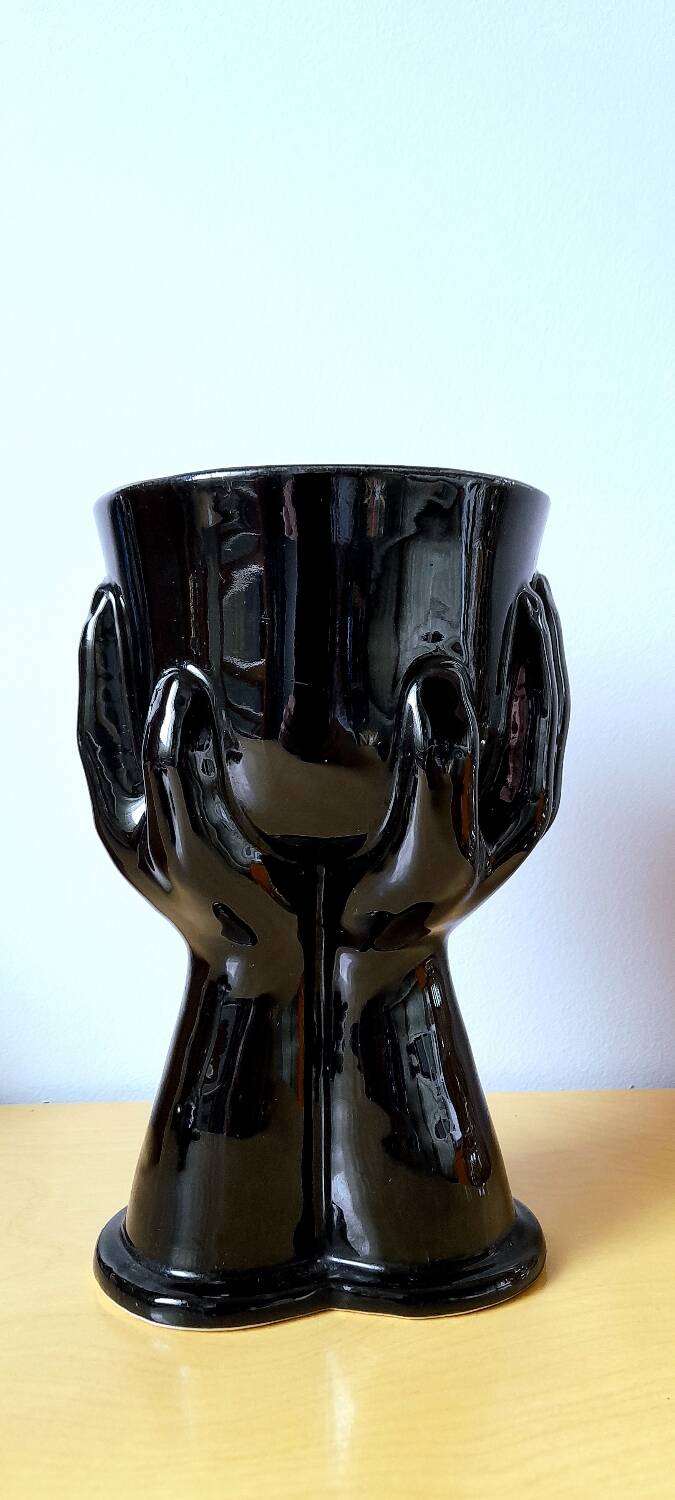 Hands planter, 1980.